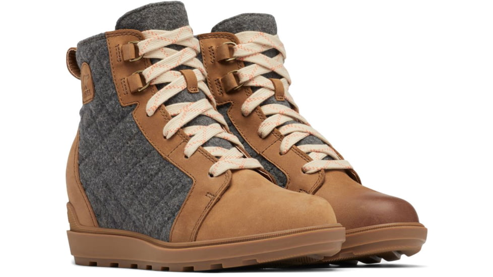 Sorel Evie LI NW Lace Boots - Women's, Velvet Tan/Gum 10, 6, 20486212426