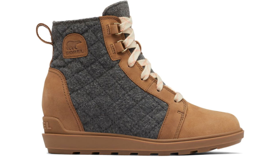 Sorel Evie LI NW Lace Boots - Women's, Velvet Tan/Gum 10, 6, 20486212426