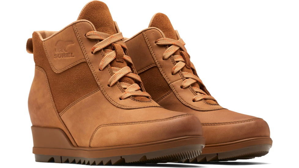 Sorel Evie Sport Lace Bootie - Womens, Velvet Tan, Umber, 8, 2028261-242-8