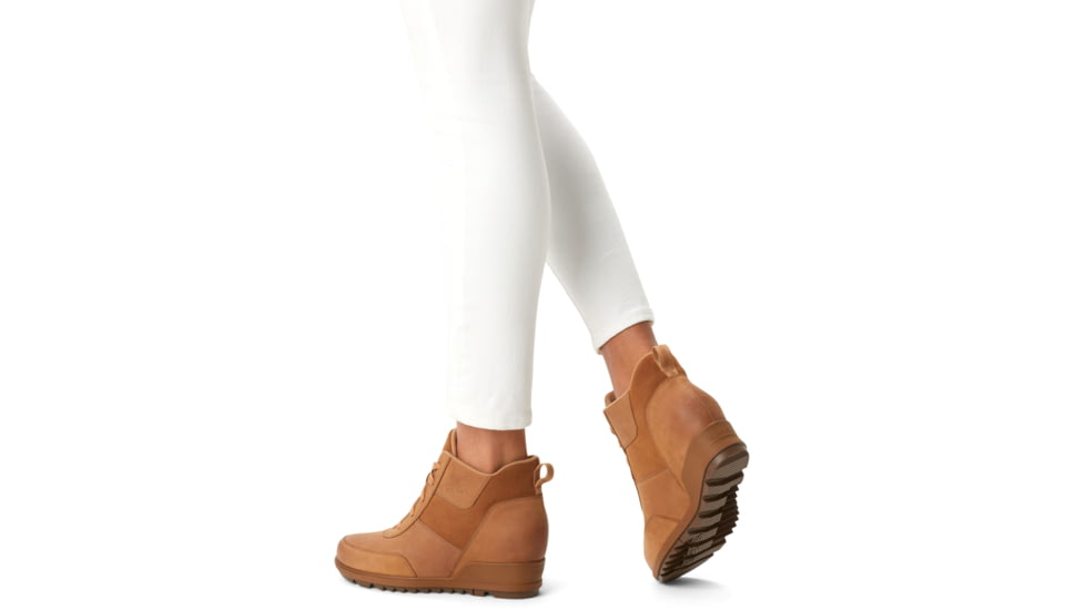 Sorel Evie Sport Lace Bootie - Womens, Velvet Tan, Umber, 8, 2028261-242-8