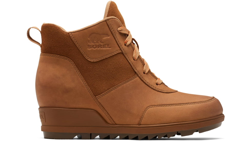 Sorel Evie Sport Lace Bootie - Womens, Velvet Tan, Umber, 8, 2028261-242-8