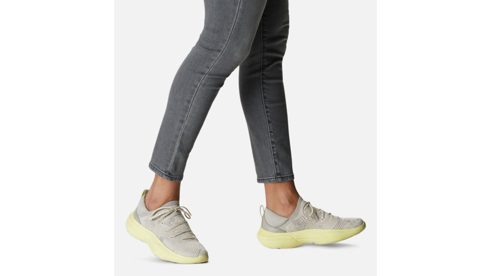 Sorel Explorer Blits Stride Lace Sneakers - Womens, Dark Stone/Bolt Hint, 7.5 US, 1986331-278-7.5