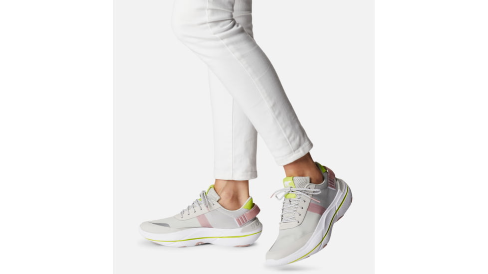 Sorel Explorer Blitz Leisure Lace Sneakers - Womens, Moonstone/White, 9 US, 1988531-009-9
