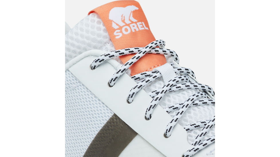 Sorel Explorer Blitz Leisure Lace Sneakers - Womens, White/Black, 7 US, 1988531-100-7