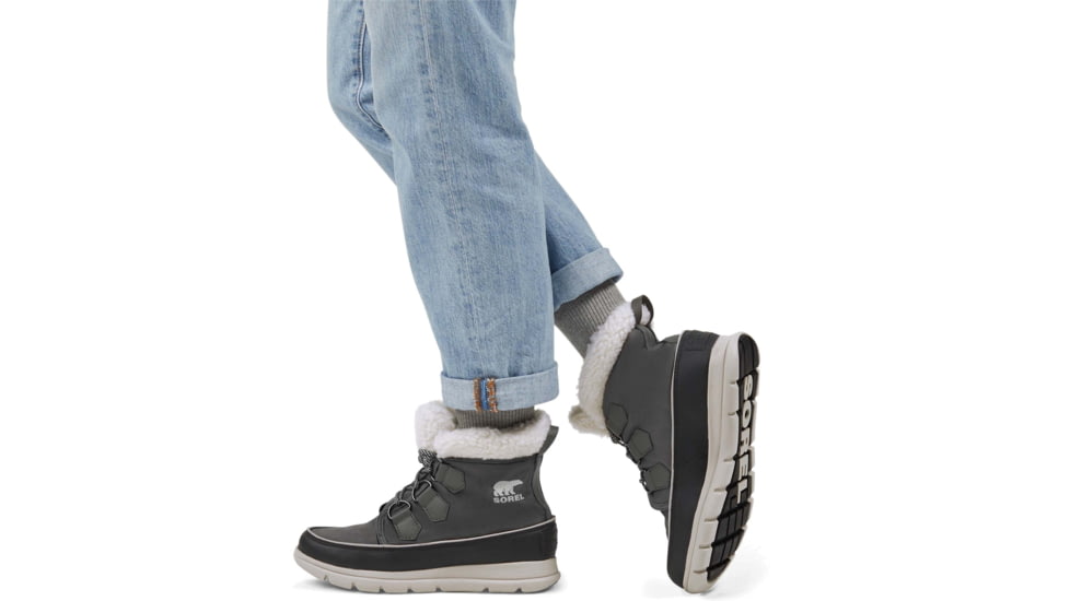 Sorel Explorer Carnival Boot - Womens, Quarry, 9.5 US, 1808051052-9.5