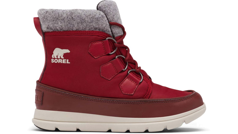 Sorel Explorer Carnival Boot - Womens, Red Dahlia, 8.5 US, 1876501660-8.5