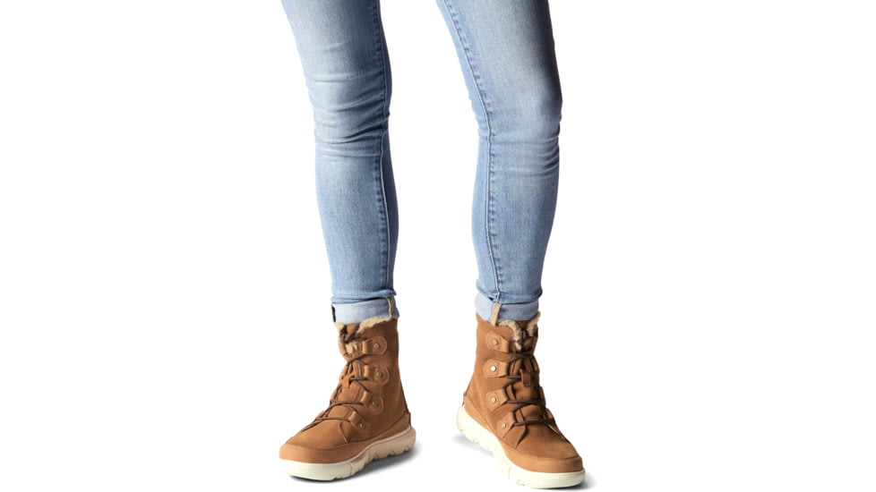 Sorel Explorer II Joan Faux Fur Waterproof Boots - Womens, Velvet Tan, Fawn, 8, 1959371-242-8