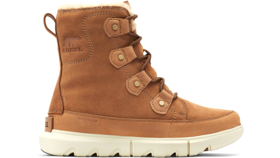 Sorel Explorer II Joan Faux Fur Waterproof Boots - Womens, Velvet Tan, Fawn, 8, 1959371-242-8