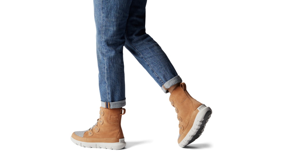 Sorel Explorer II Joan Felt WP Boot - Womens, Tawny Buff, Moonstone, 10, 1977491-253-10