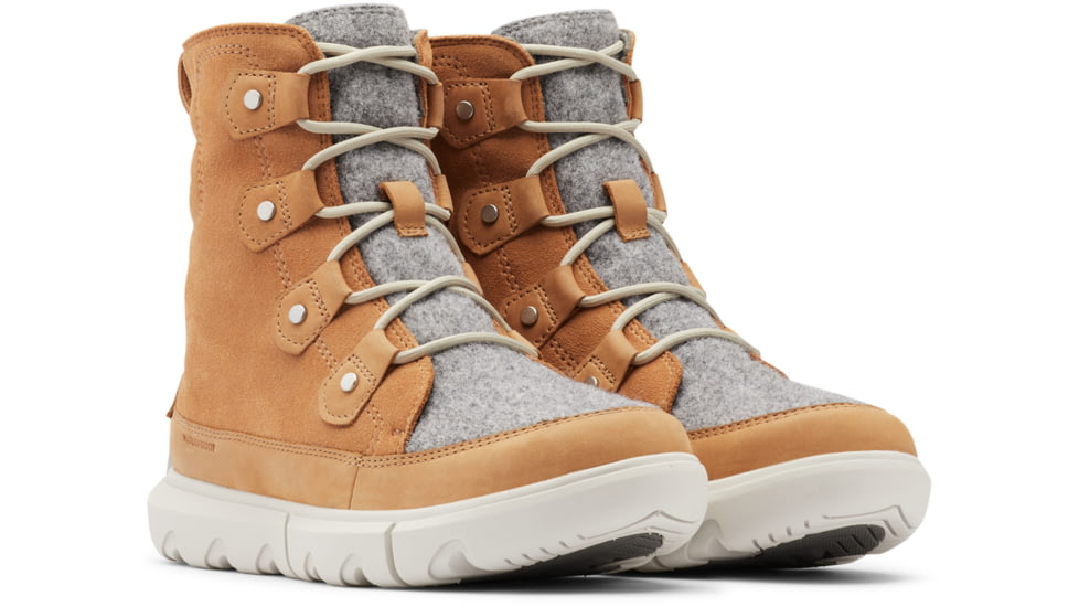 Sorel Explorer II Joan Felt WP Boot - Womens, Tawny Buff, Moonstone, 10, 1977491-253-10