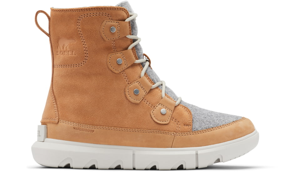 Sorel Explorer II Joan Felt WP Boot - Womens, Tawny Buff, Moonstone, 10, 1977491-253-10
