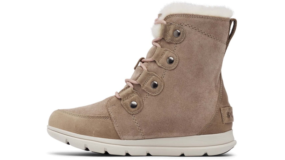 Sorel Explorer Joan Winter Boot - Womens, Ash Brown, 12 US, 1808061240-12