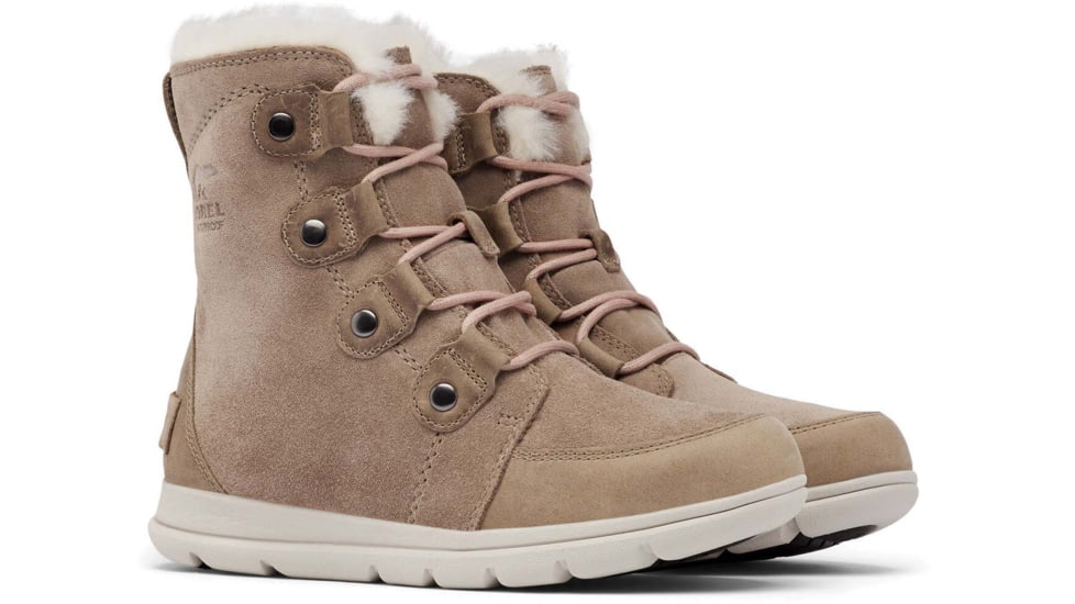 Sorel Explorer Joan Winter Boot - Womens, Ash Brown, 12 US, 1808061240-12