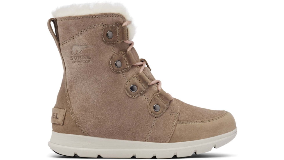 Sorel Explorer Joan Winter Boot - Womens, Ash Brown, 12 US, 1808061240-12