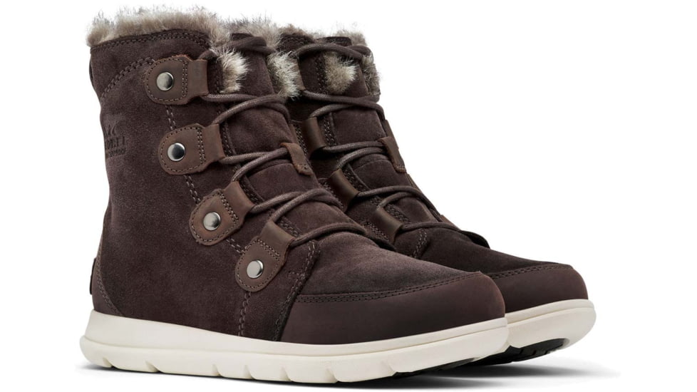 Sorel Explorer Joan Winter Boot - Womens, Blackened Brown, 9.5 US, 1808061205-9.5