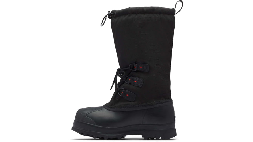 Sorel Glacier XT Winter Boot - Mens, Black/Red Quartz, 7 US, 1573891010-7