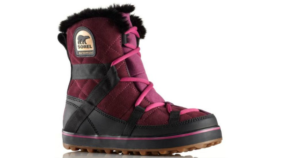 Glacy Explorer Shortie Winter Boot - Womens-Vino-Medium-5.5 US