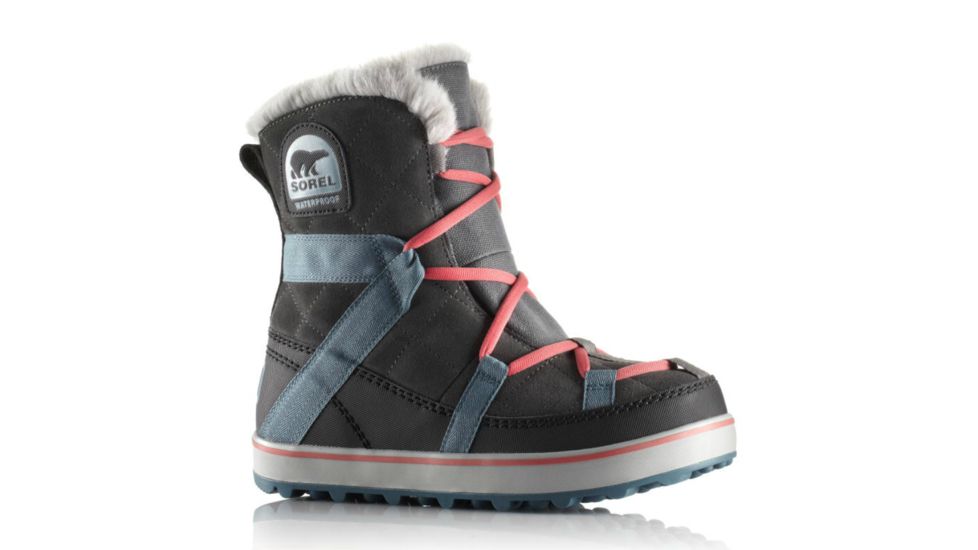 Sorel Glacy Explorer Shortie Winter Boot - Women's-Grill-Medium-8.5 US