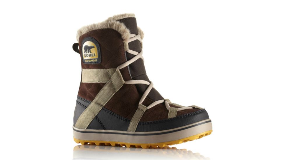 Sorel Glacy Explorer Shortie Winter Boot - Women's-Tobacco-Medium-6 US
