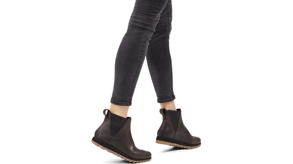 Sorel Harlow Chelsea Bootie - Womens, Blackened Brown, 9.5 US, 1915431205-9.5