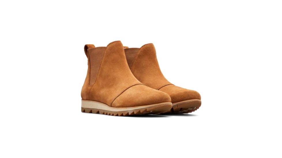 Sorel Harlow Chelsea Boots - Womens, Suede Camel Brown, 6.5, 1870361224-6.5