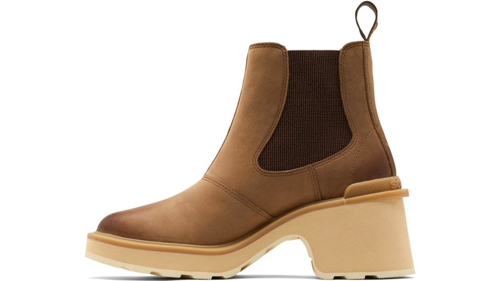 Sorel Hi-Line Heel Chelsea Boot - Womens, Umber, Ceramic, 7, 2009131-261-7