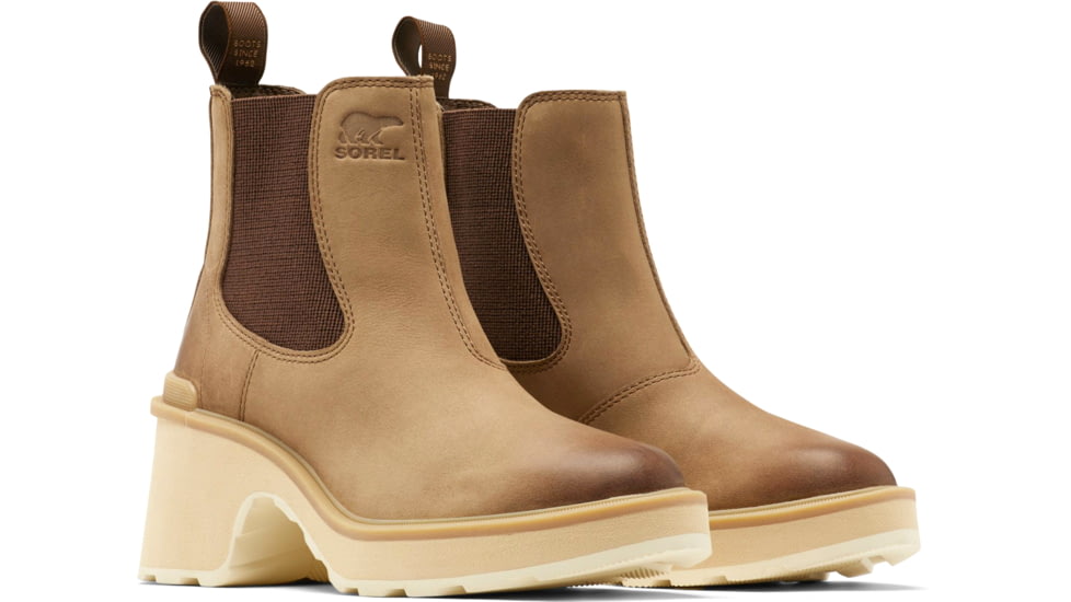 Sorel Hi-Line Heel Chelsea Boot - Womens, Umber, Ceramic, 7, 2009131-261-7