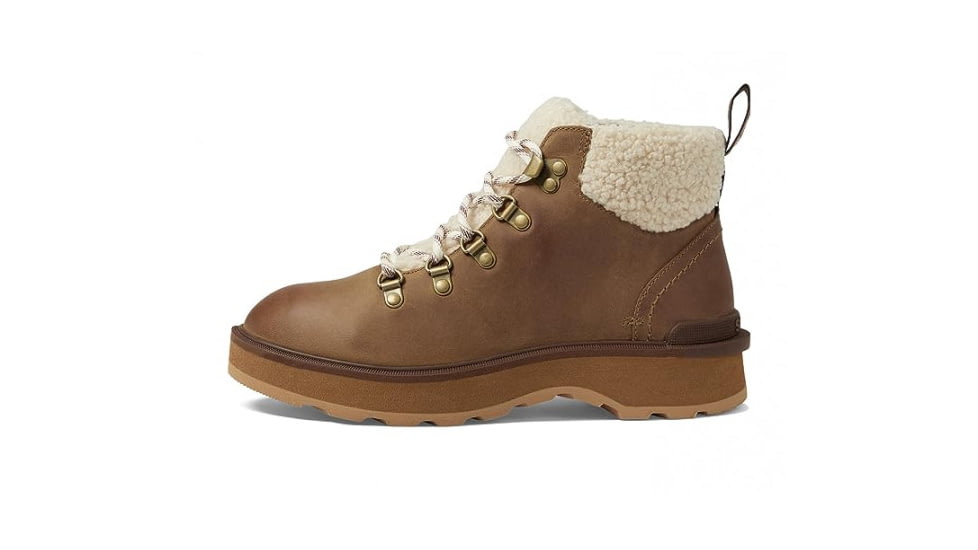 Sorel Hi-Line Hiker Cozy Boots - Womens, Umber/Tawny Buff, 9US, 2048491261-9