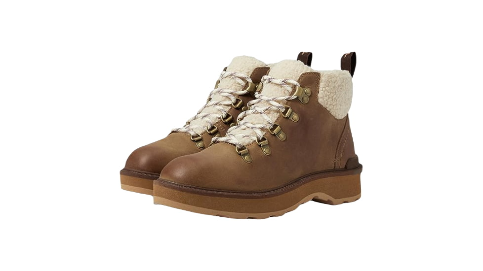 Sorel Hi-Line Hiker Cozy Boots - Womens, Umber/Tawny Buff, 9US, 2048491261-9