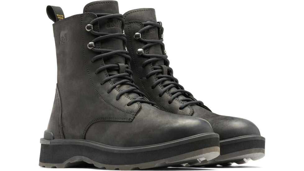 Sorel Hi-Line Lace Boot - Mens, Black, Jet, 13, 2009511-010-13