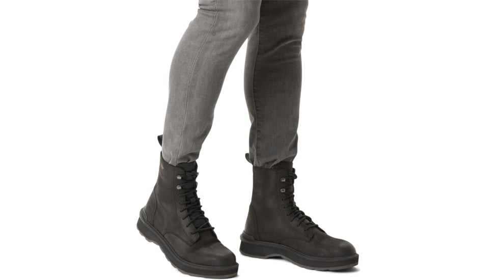 Sorel Hi-Line Lace Boot - Mens, Black, Jet, 13, 2009511-010-13