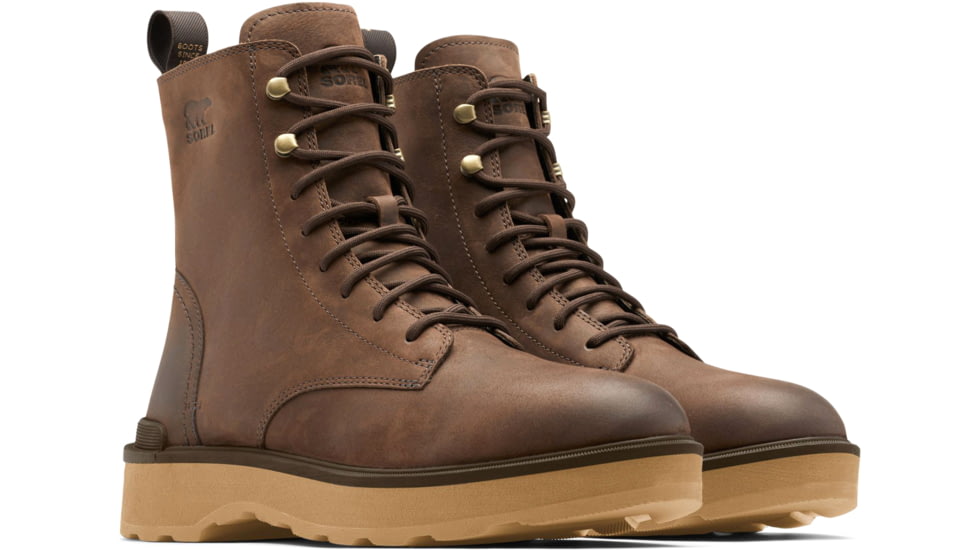 Sorel Hi-Line Lace Boot - Mens, Fallen, Velvet Tan, 11, 2009511-208-11