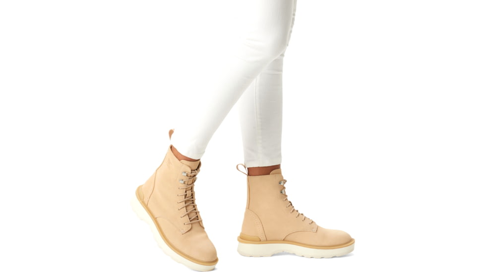 Sorel Hi-Line Lace Boot - Womens, Ceramic, Chalk, 10, 2009111-209-10