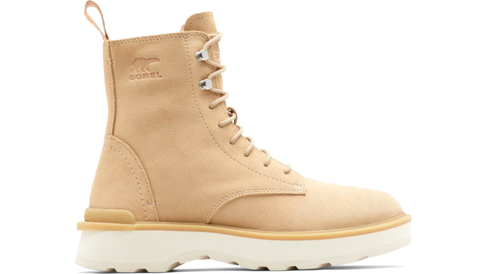 Sorel Hi-Line Lace Boot - Womens, Ceramic, Chalk, 10, 2009111-209-10