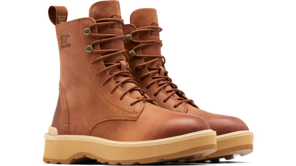 Sorel Hi-Line Lace Boot - Womens, Scorch, Tawny Buff, 8.5, 2009111-265-8.5