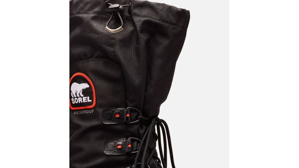 Sorel Intrepid Explorer XT Boot - Mens, Black, Red Quar, 13, 1573881010-13