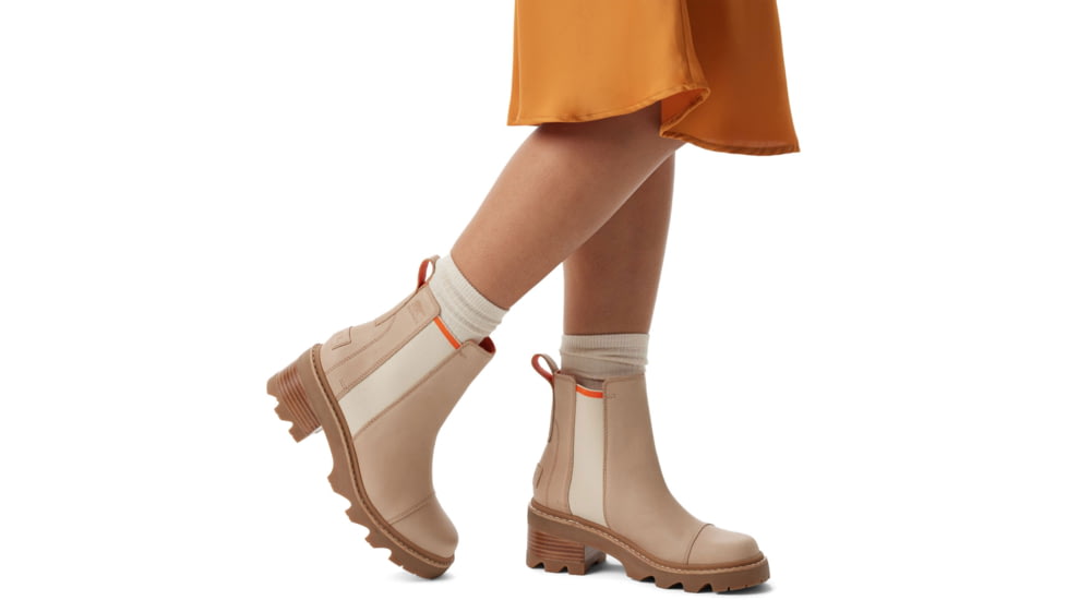 Sorel Joan Now Chelsea Boots - Womens, Honest Beige/Gum 2, 12, 204845124612