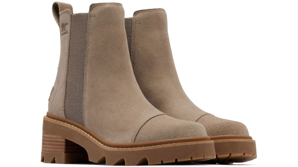 Sorel Joan Now Chelsea Boots - Womens, Omega Taupe/Gum 2, 10.5, 204845126410.5