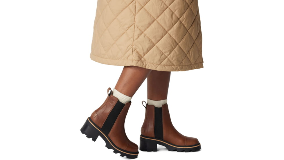 Sorel Joan Now Chelsea Boots - Womens, Velvet Tan/Black, 11, 204845124211