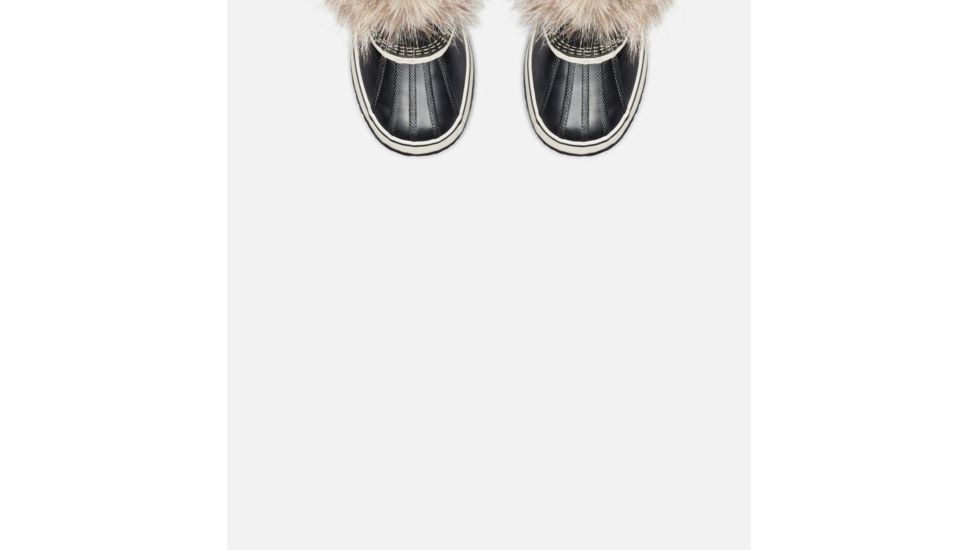 Sorel Joan Of Arctic Rain Boot - Womens, Black, Stone, 6.5, 1708791010-6.5