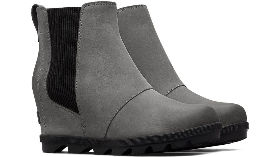 Sorel Joan Of Arctic Wedge II Chelsea Boot - Womens, Quarry, 7, 1808551052-7