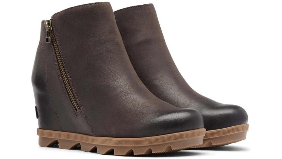 Sorel Joan Of Arctic Wedge II Zip Bootie - Womens, Blackened Brown, 9.5 US, 1920921205-9.5