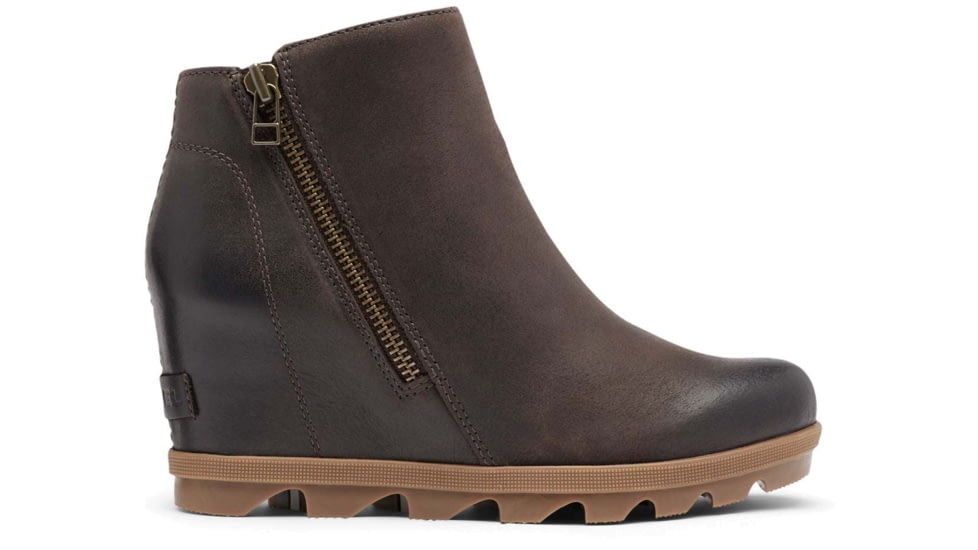 Sorel Joan Of Arctic Wedge II Zip Bootie - Womens, Blackened Brown, 9.5 US, 1920921205-9.5