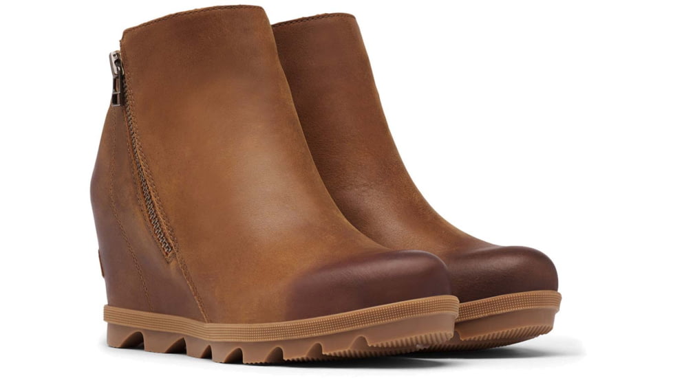 Sorel Joan Of Arctic Wedge II Zip Bootie - Womens, Velvet Tan, 10 US, 1920921242-10