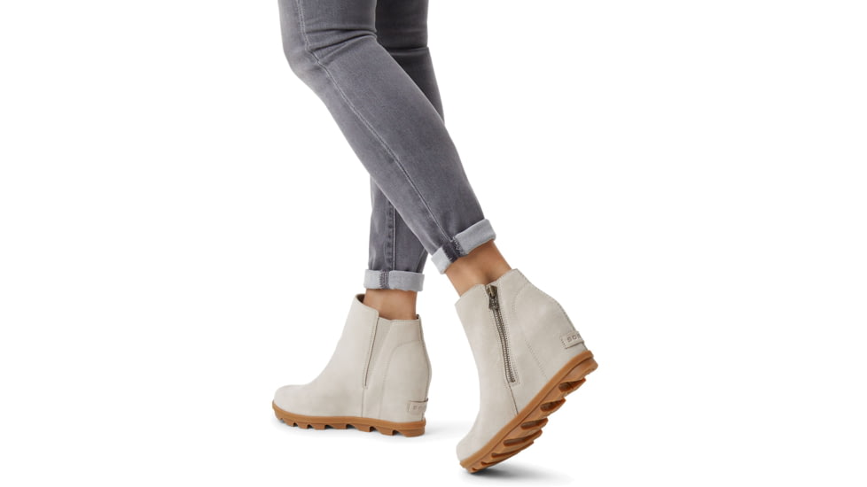 Sorel Joan Of Arctic Wedge II Zip Shoe - Womens, Soft Taupe, 6.5 US, 1914011096-6.5