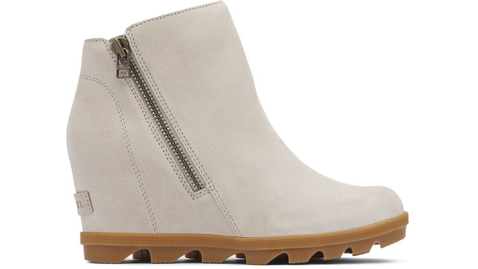 Sorel Joan Of Arctic Wedge II Zip Shoe - Womens, Soft Taupe, 6.5 US, 1914011096-6.5