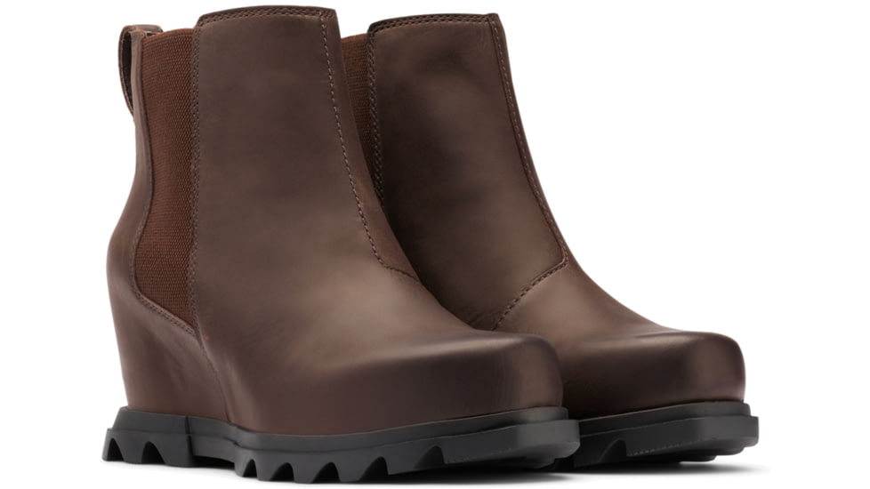 Sorel Joan Of Arctic Wedge III Chelsea Bootie - Womens, Blackened Brown, Black, 9.5, 1978171-205-9.5