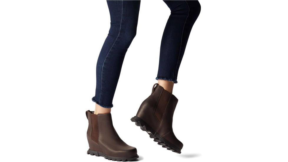 Sorel Joan Of Arctic Wedge III Chelsea Bootie - Womens, Blackened Brown, Black, 9.5, 1978171-205-9.5