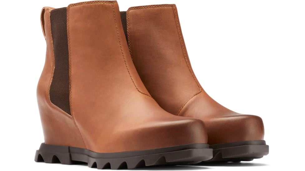Sorel Joan Of Arctic Wedge III Chelsea Bootie - Womens, Hazelnut, Blackened Brown, 8, 1978171-245-8