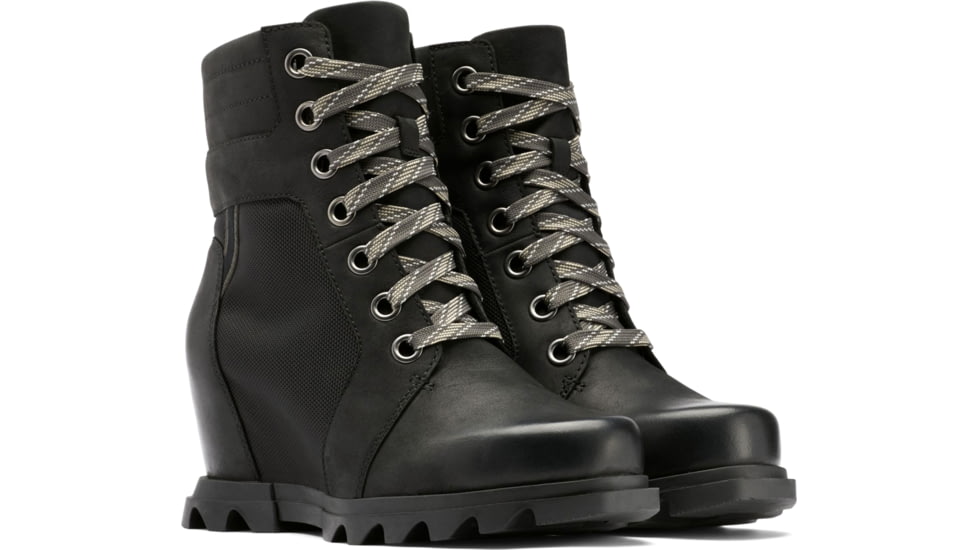Sorel Joan Of Arctic Wedge III Lexie Booties - Womens, Black, Jet, 7.5, 1951141-010-7.5